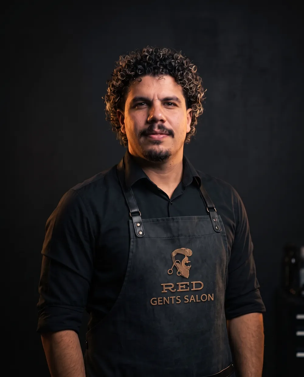 Ahmad, barber at Red Gents Salon, Barsha Heights Dubai